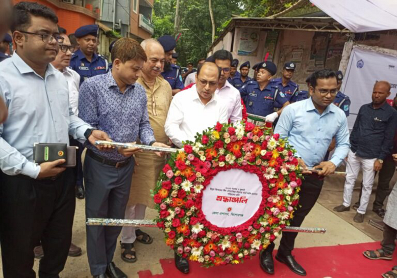 শোলাকিয়া জঙ্গি হামলায় নিহত শহীদদের স্মরণে শ্রদ্ধা 